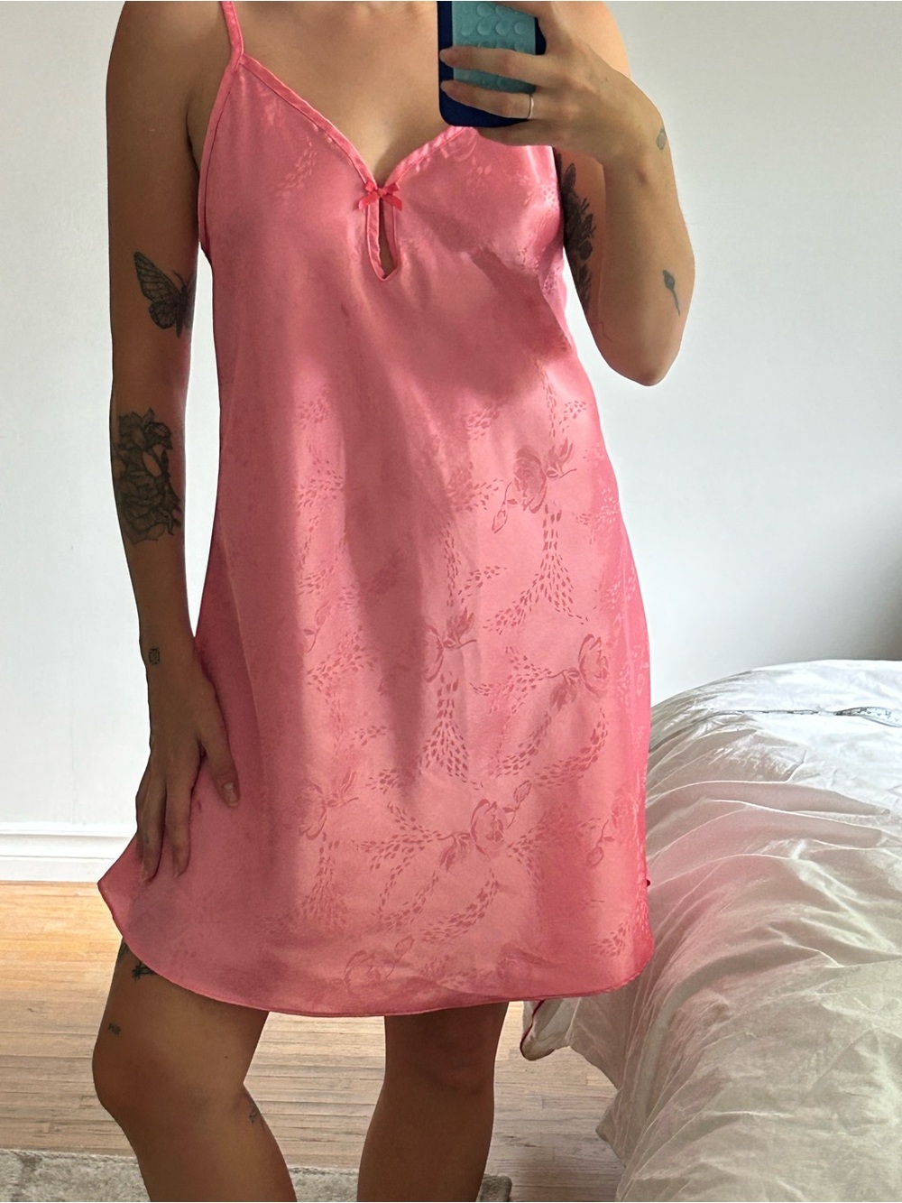 VINTAGE Secret Treasures Plus Satin Slip